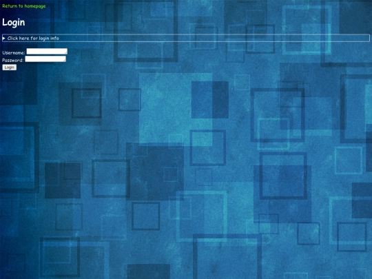 os/login screenshot
