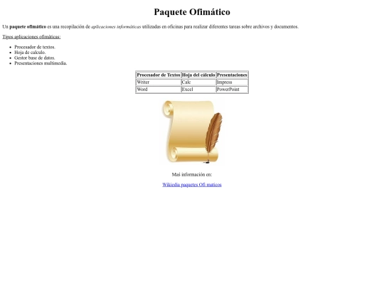 ofimatica screenshot