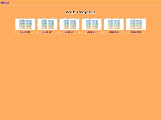 webprojects screenshot