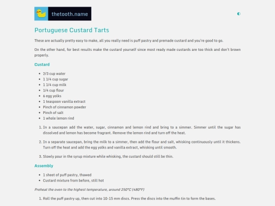 articles/cooking/portuguese-custard-tarts screenshot