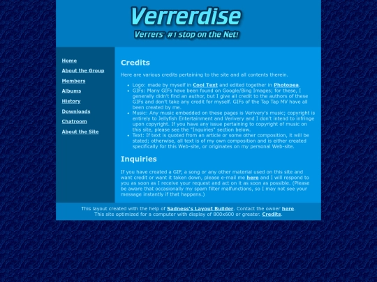 credits screenshot