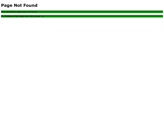 not_found screenshot