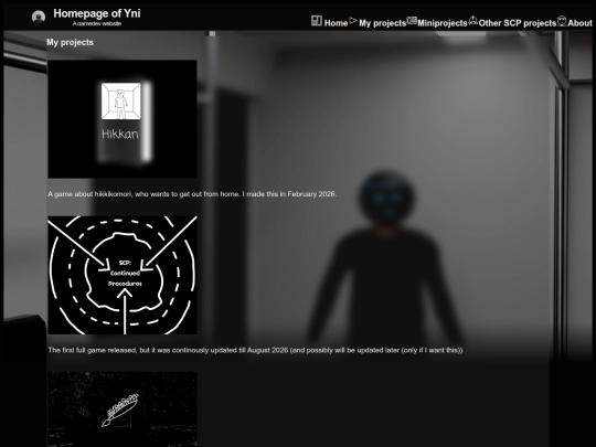 projects screenshot