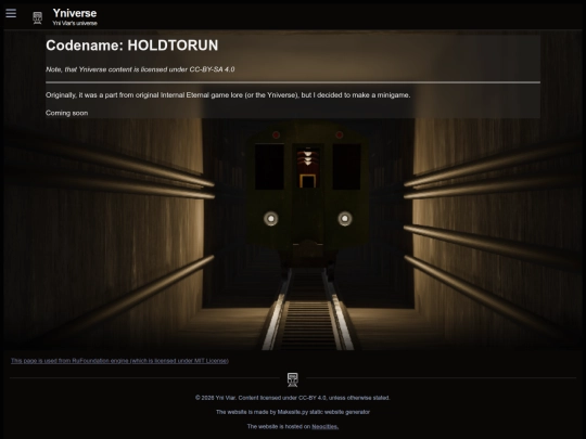 yniverse_holdtorun screenshot