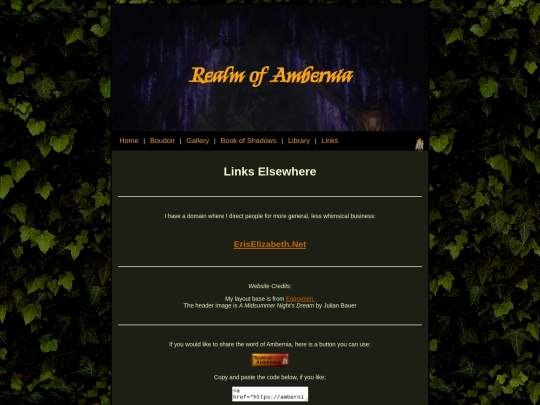 links screenshot