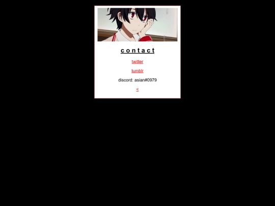 contact screenshot