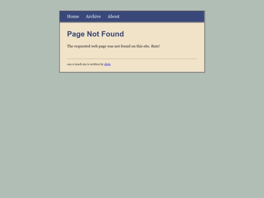 not_found screenshot