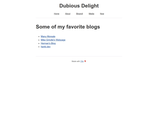 blogroll screenshot
