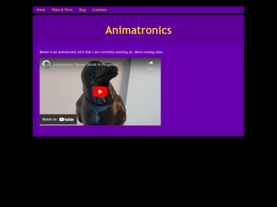 animatronics screenshot