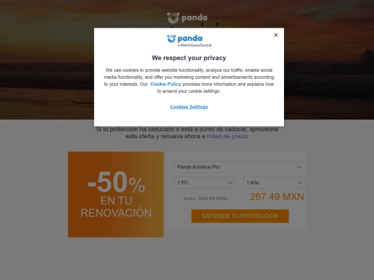 RenewPanda screenshot