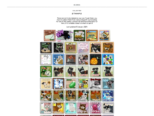 stamps screenshot