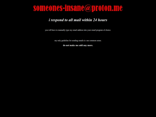 home/email screenshot