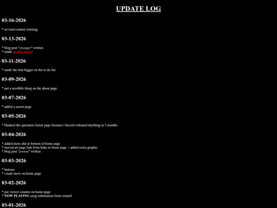 home/update_log screenshot