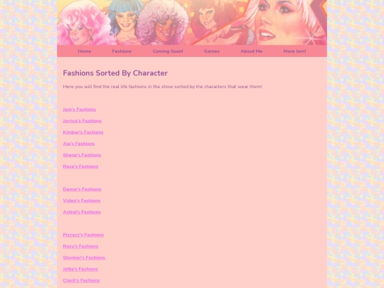 Fashions screenshot