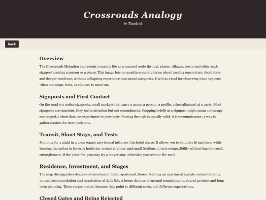 crossroads screenshot