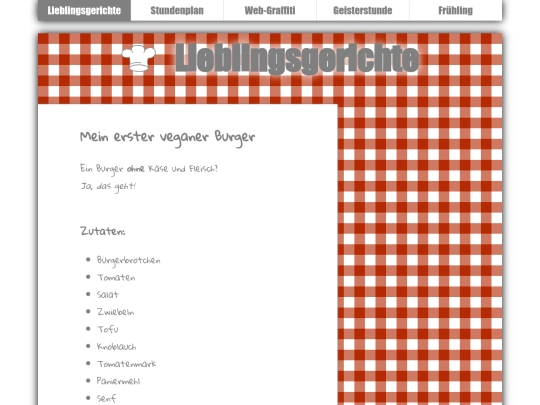 lieblingsgerichte screenshot