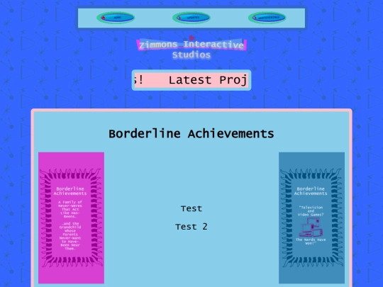 projects screenshot