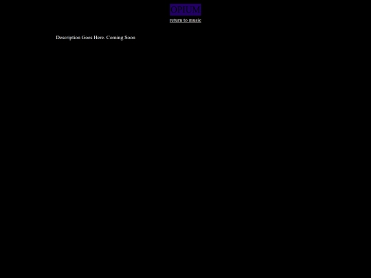 opium screenshot