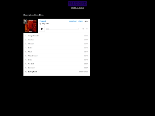 plugged screenshot