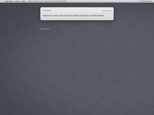 blog screenshot
