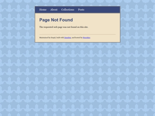 not_found screenshot
