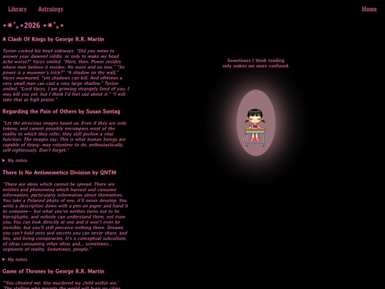 Library screenshot