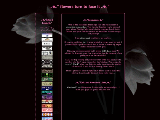 Sites screenshot