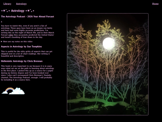 astro screenshot