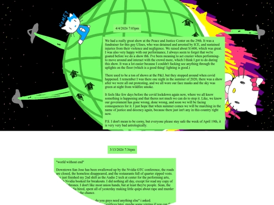 diary screenshot