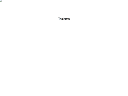 truism screenshot