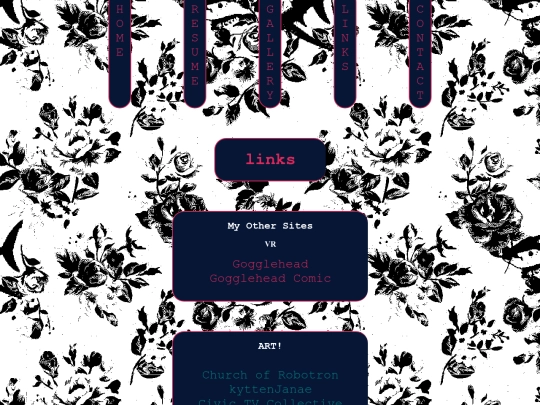 links screenshot