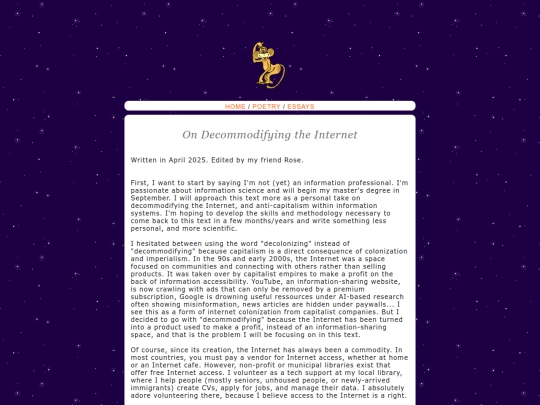 Information/info-capitalism screenshot
