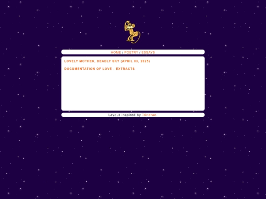 poetry screenshot