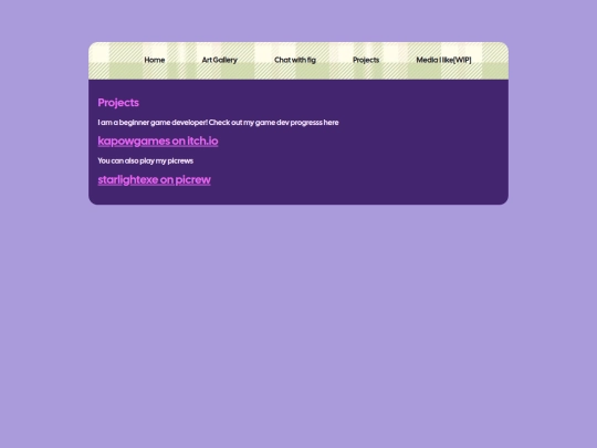 projects screenshot