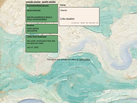 music archive/florida screenshot