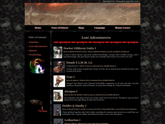 tearsofenisari/campaign/graveyard screenshot