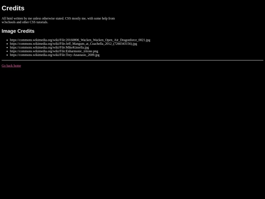 credits screenshot