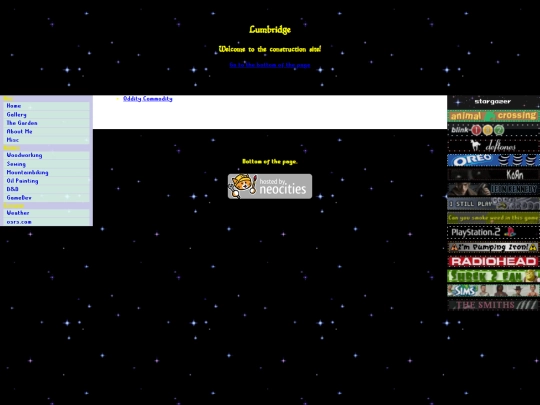 links screenshot