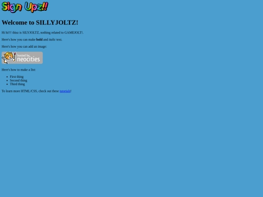 index screenshot
