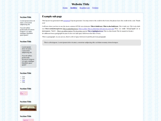 gators/archive screenshot