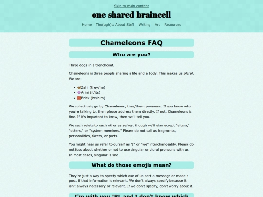 faq-chameleons screenshot