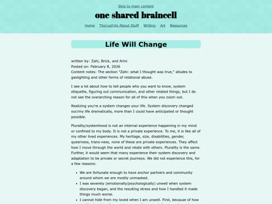 thoughts-about-stuff/life-will-change screenshot
