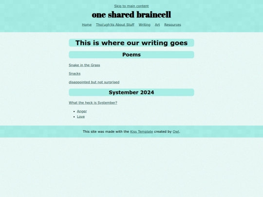 writing screenshot