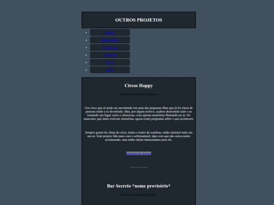 projects screenshot