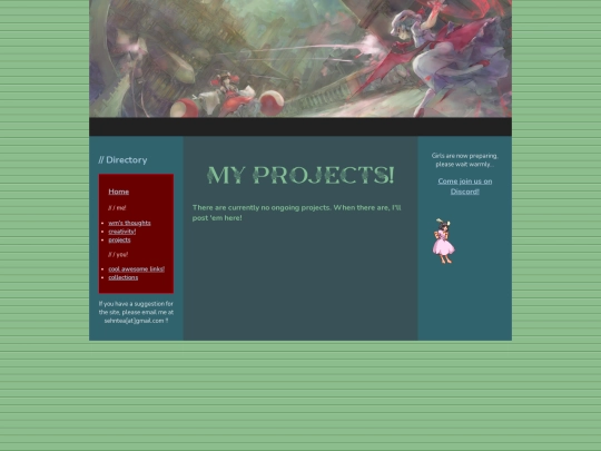 projects screenshot