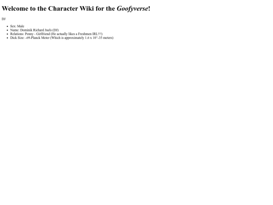 CharacterWiki screenshot
