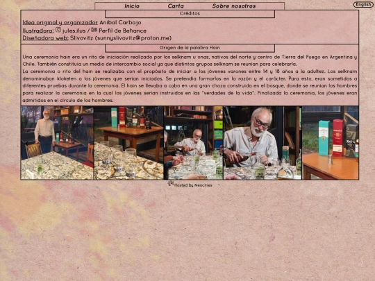nosotros screenshot