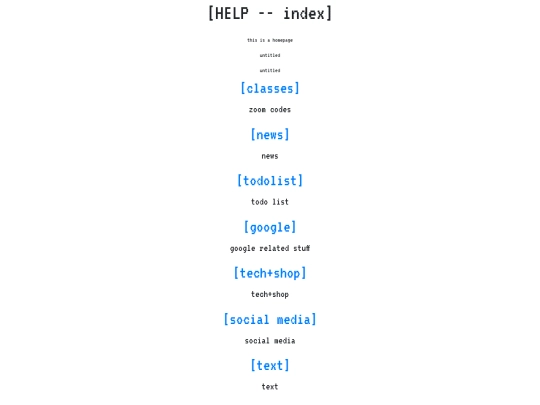 homepage screenshot