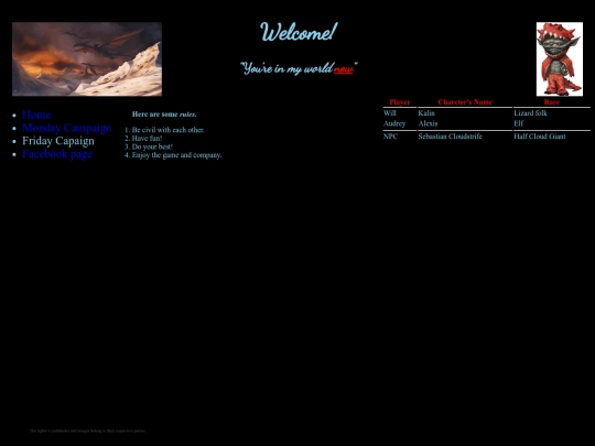 Friday screenshot