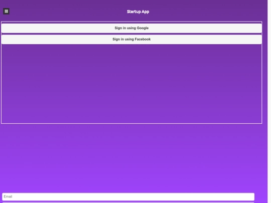 loginpage screenshot